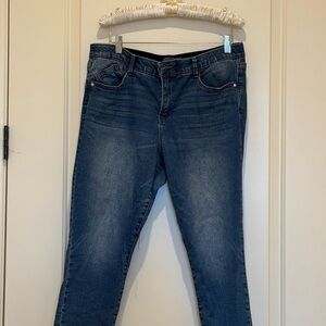 Wit & Wisdom Dark Blue Straight Leg Jeans (AB solution)